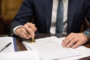 preparing documents for a UK Notary Public